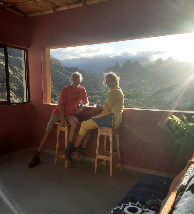 Bed and Breakfast Casa Familiar Por Do Sol Ribeira Grande Экстерьер фото