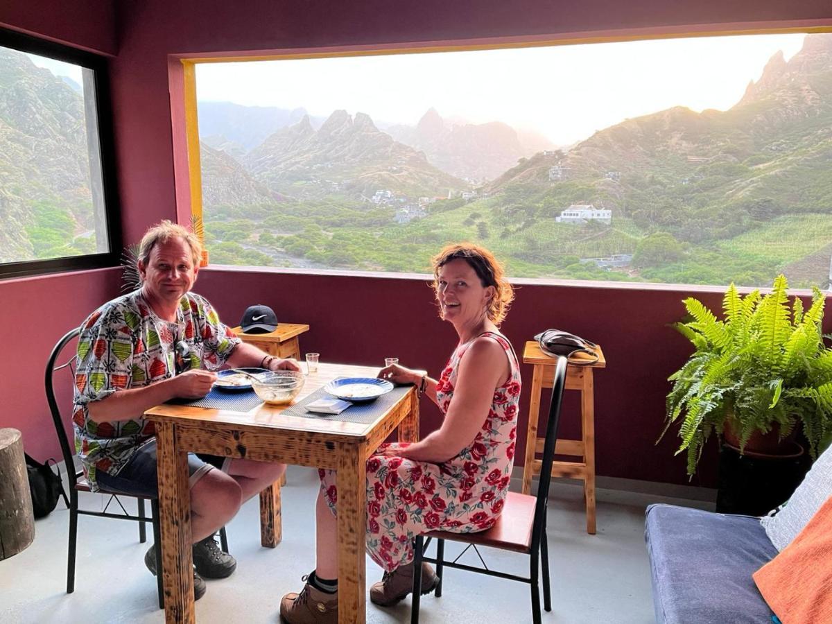 Bed and Breakfast Casa Familiar Por Do Sol Ribeira Grande Экстерьер фото