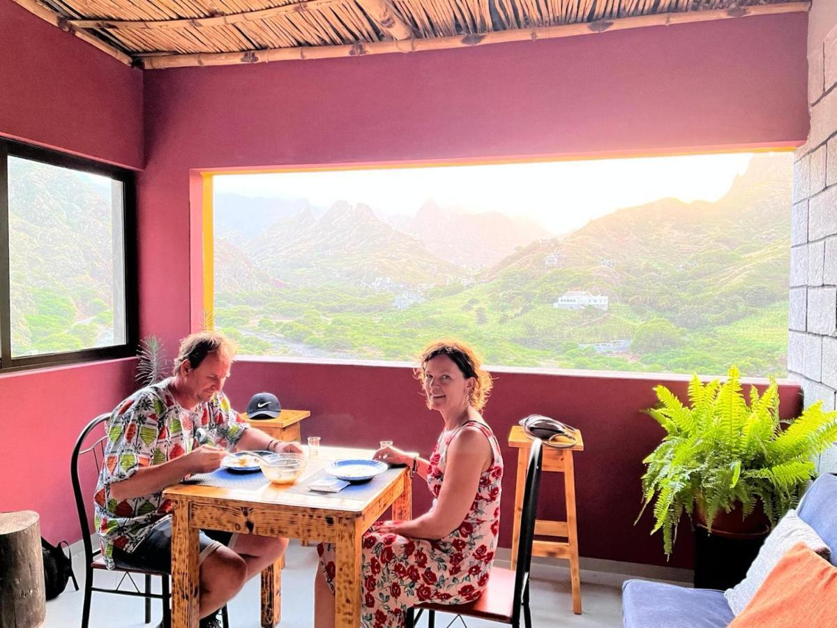 Bed and Breakfast Casa Familiar Por Do Sol Ribeira Grande Экстерьер фото